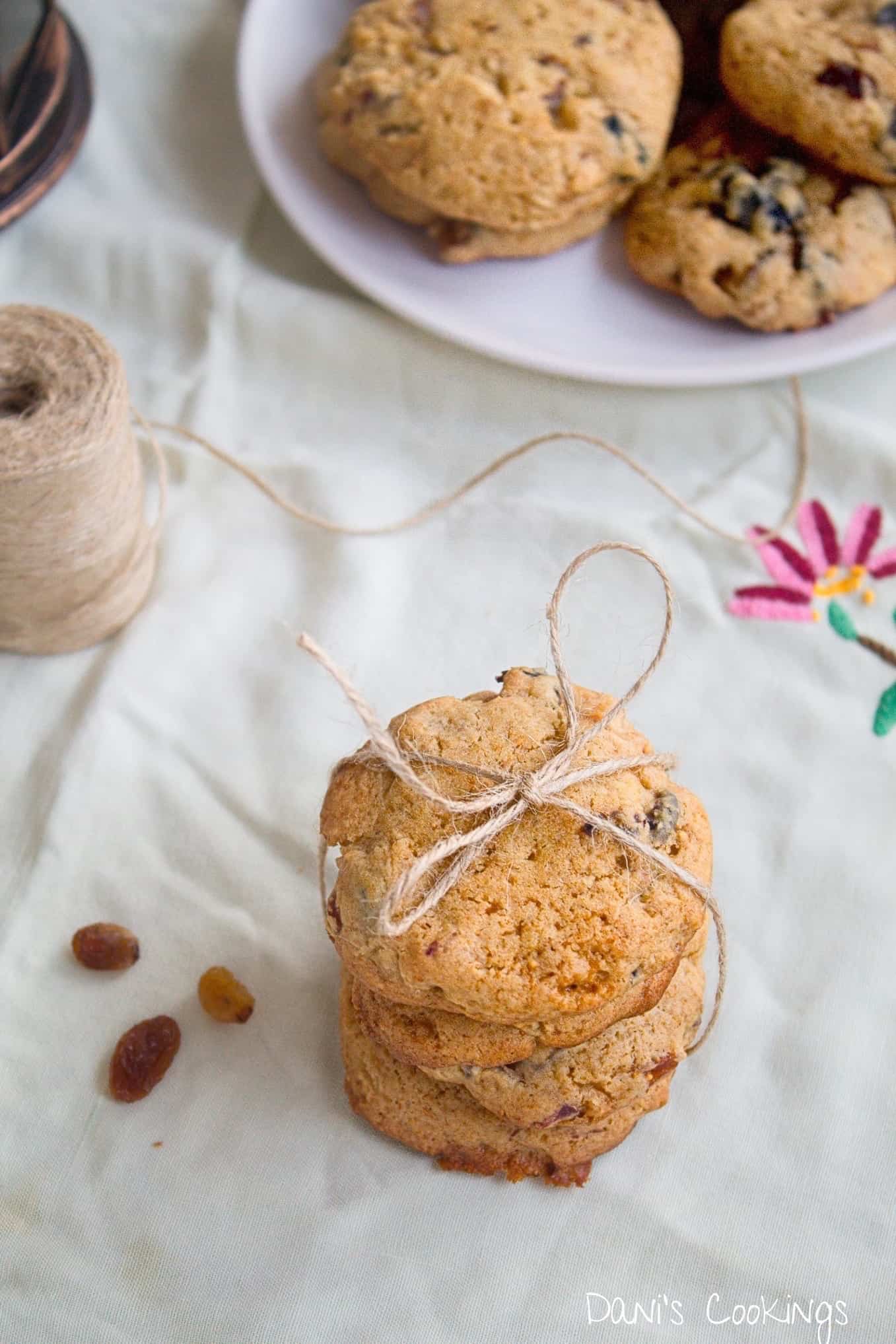 Dried Fruit Cookies Danis Cookings 3799