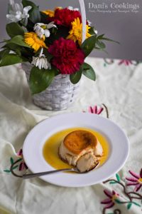 Recipe for a Tea infused Creme Caramel with Maple Syrup and Tips for perfect Creme Caramel