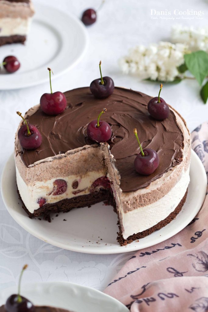 Chocolate-Cherry Ice Cream Cake Recipe: How to Make It