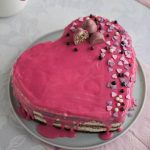 If you want to bake a simple and delicious cake for someone’s special occasion, this Easy Heart Shaped Cake is the perfect option.