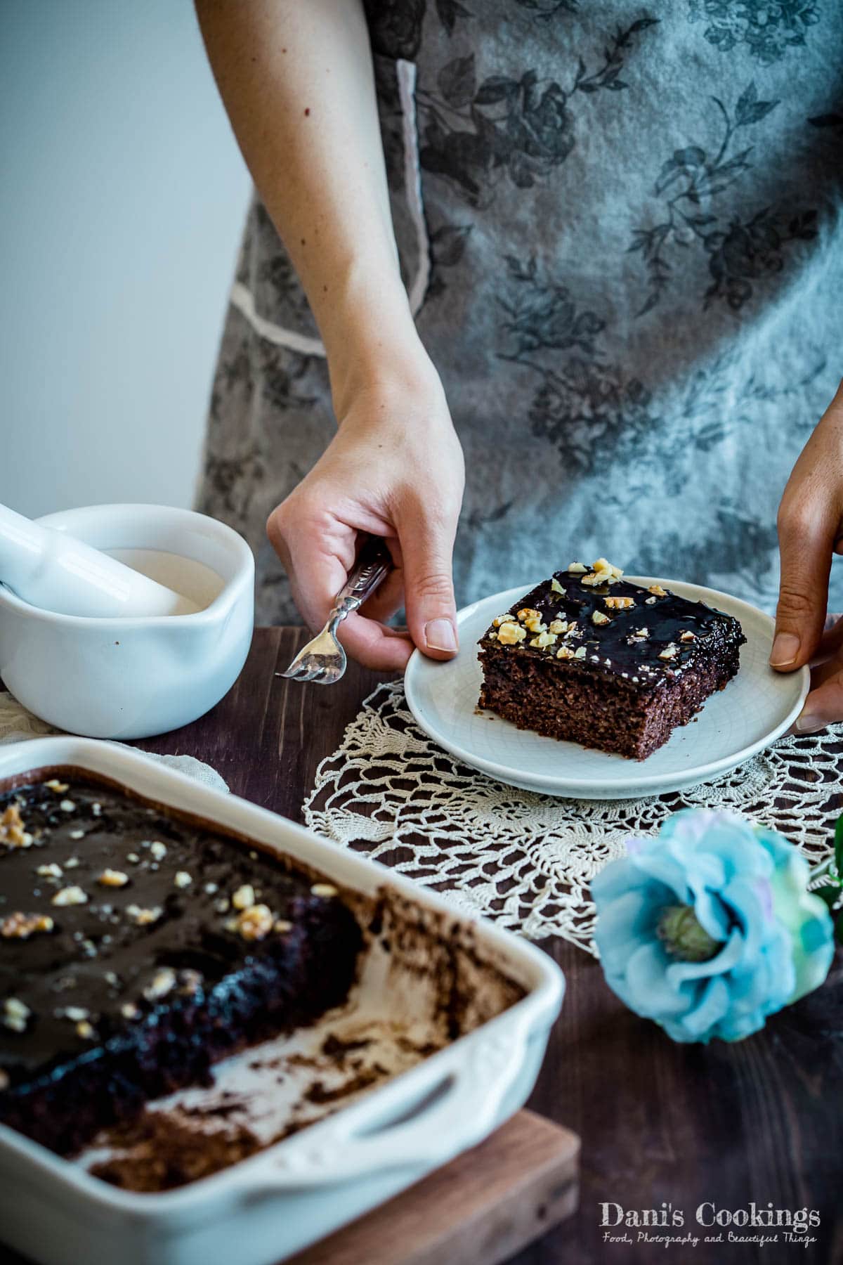 Hospitality baked in a hotel pan: Texas Sheet Cake with Pistachios – Blue  Kitchen