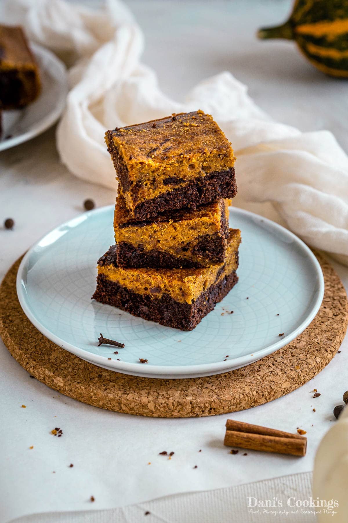 pumpkin puree brownies