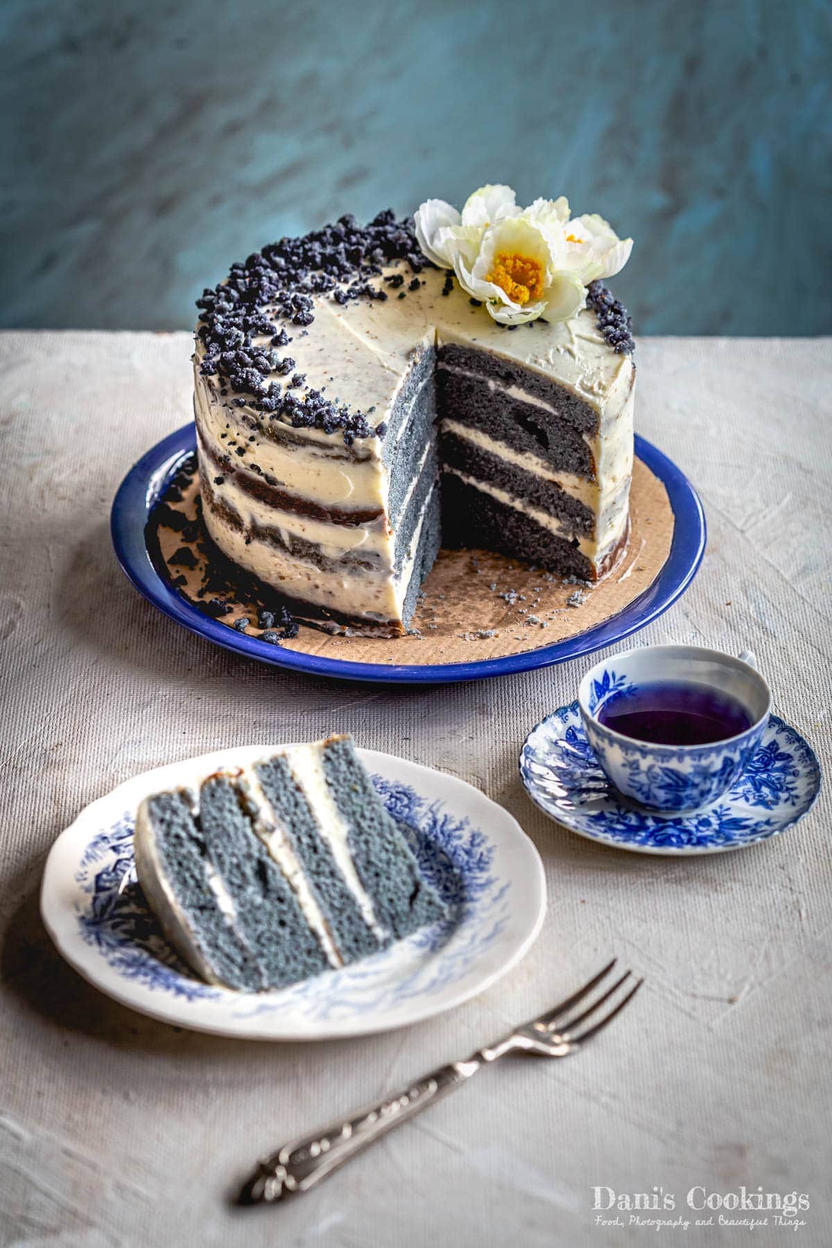 blueberry Cheese - Photo Cake - Ammas Pastries